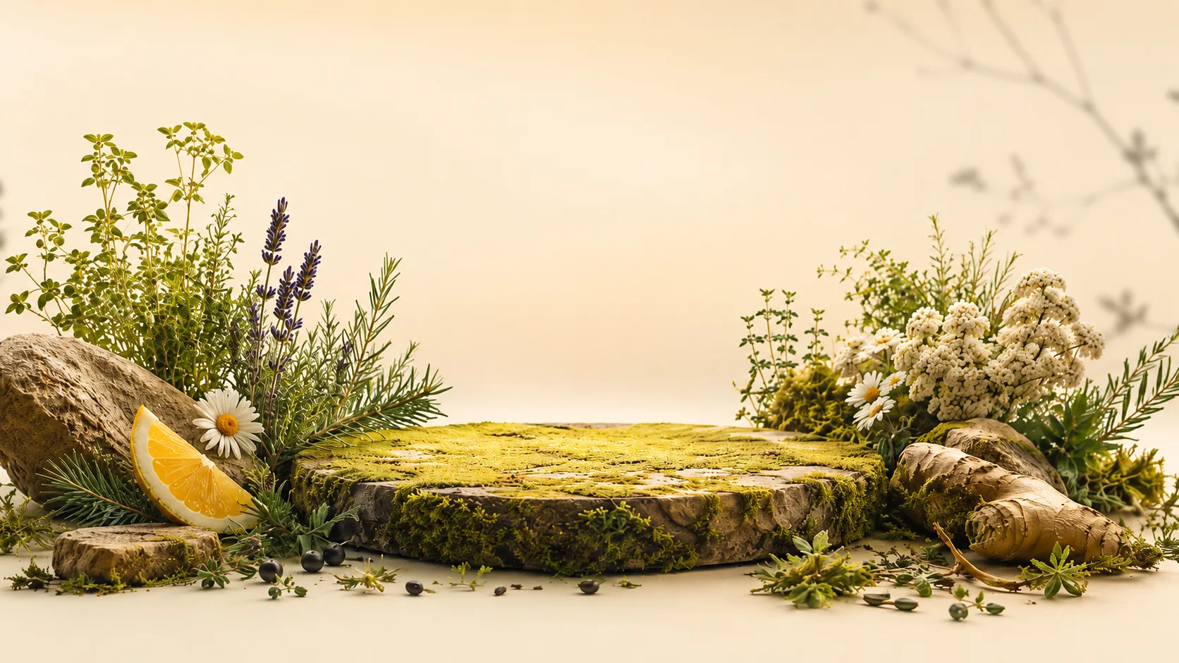 Hydrolat BIOAROMATIC dans un décor botanique