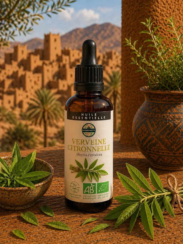 Huile essentielle BIOAROMATIC de Verveine citronnelle