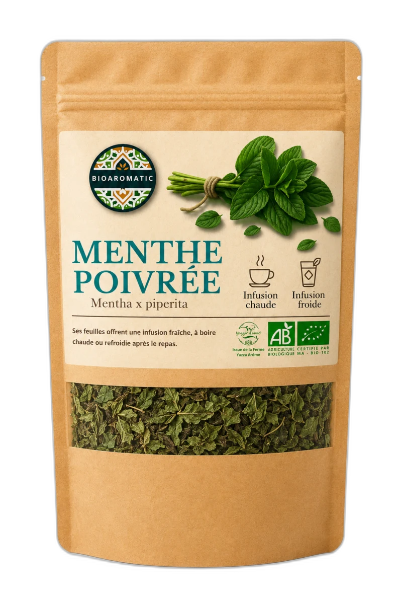 Produit ou plante BIOAROMATIC: Menthe poivrée